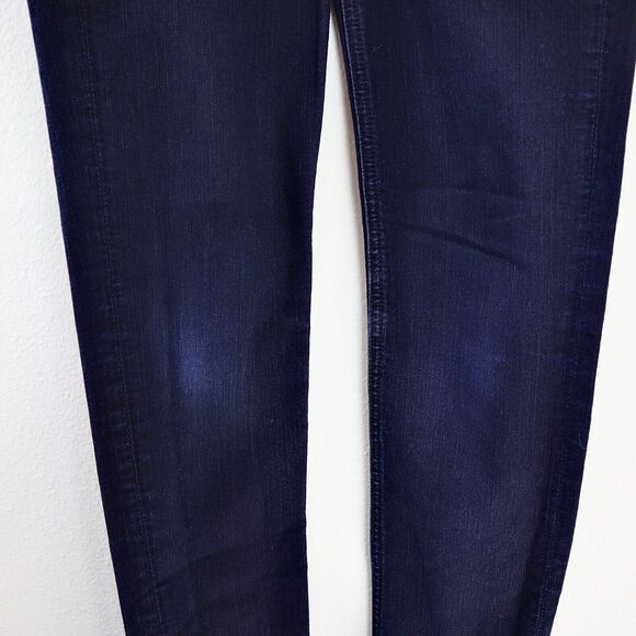 Rag & Bone Size 27 Skinny Jeans Mid Rise Midnight Dark Blue Wash - Picture 5 of 11